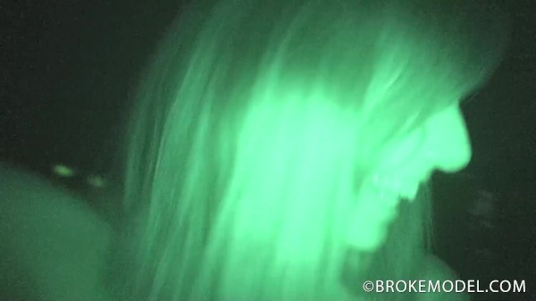 EMBER STONE - FIRST MASTURBATION SCENE EVER DURING AVN 2012 IN NIGHT VISION