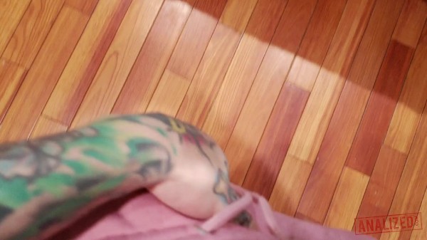 ANALIZED - Tattooed Babe Baby Sid Ass Fucking POV Porn Photo with Baby Sid naked