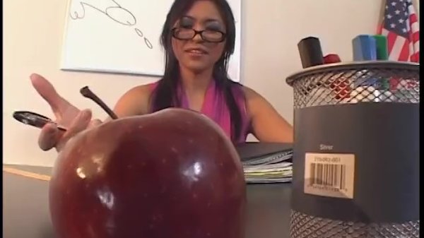 Asian teacher babe gets angry at student and ends up getting fucked by him in class Porn Photo with Mika Tan naked