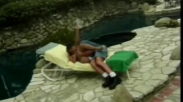 Horny fucker enjoys sucking cock before getting fucked in the poolside